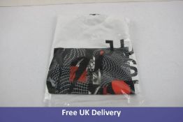 Just Cavalli Men's Regular Fit T-Shirt, White, Size S