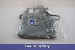 Brax Feel Good Men's Hi Flex Superstretch Trousers, Grey, Size W34 L30