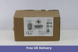 Brootzo Navi 17 Oval Bulkhead, Antique Brass Finish