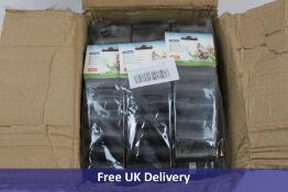 Five packets of 72 Rolls of Nobleza Dog Waste Bags, Black
