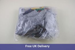 Three United Colors of Benetton Children's Jumpers, Grey and Rainbow, to include 1x Age 4-5 Years, 1