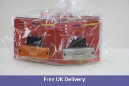 Six, 247 Lighting Marker Lamps to Include 4x Orange and 2x Clear