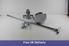 Milano Elizabeth Traditional Triple Exposed Thermostatic Shower