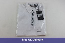 Abacus Women's Anne Polo Shirt, White, Size L