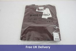 Baldessarini Men's Merino Cedric Pullover, Brown, Size M