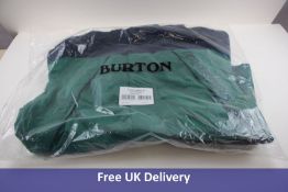 Burton Men's GORE-TEX Breach Jacket, Antique Green Dress Blue, Size XL