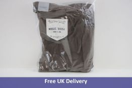 Raphaela by Brax Women's Style Lorella Super Dynamic Cotton Pigment Trouser, Coffee, Size 14