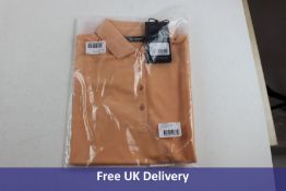 Abacus Women's Drycool Polo, Apricot, Size L