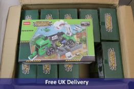 Ten Children's BeebeeRun Dinosaur Capture Cars