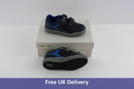 Geox Children's J arzach B Shoes, Navy and Royal, UK 11.5