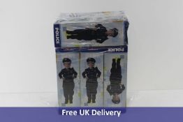 Four Children's Deluxe Police Officer Sets, Size S, Age 4-6