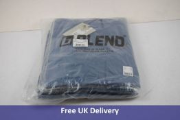 Eight Blend Men's Organic T-Shirts, to Include Sizes 1x S, 2x M, 2x L , 2x XL and 1x XXL, Blue