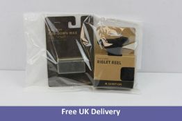 Burton Kid's Riglet Snowboard Reel Strap and Rub Down Wax