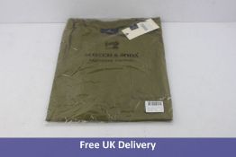 Scotch & Soda Men's T-Shirt, Khaki Green, Size M