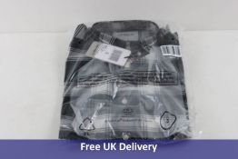 Carhartt Wip Men's Steen Shirt, Steen Check, Bottle Green, UK S