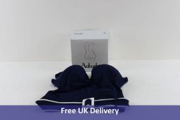 Aubade Women's One Piece Swimming Suit, Navy Blue, Size 34 D