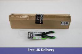 Four Mr Pike Fishing items to Include 2x Split Ring angler Fishing Pliers, Green and Black, 14 cm an