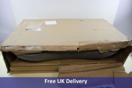 An Information Point or Poster Stand Weighted Sign Base, Grey