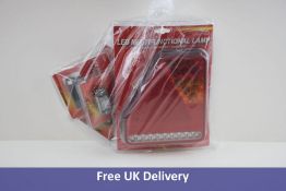 Five Items of 247 Lighting to Include 1x LED Multifunctional Lamp, Left Side, 3x LED Marker Lamps an