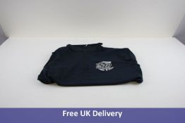 Mikkeller Running Club Galilei Unisex Zip Running Long Sleeve, Navy, Size L