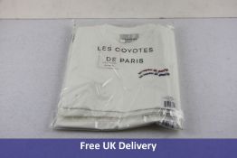 Four Les Coyotes De Paris Lola T-Shirts, White, Age 12 Years