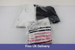 Three Items of Jacadi Children's Clothing to Include 1x Striped Long Sleeve T-Shirt, Multi-coloured,