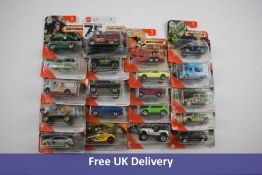 Box of 20 Different Varieties of Match Box Toy Cars