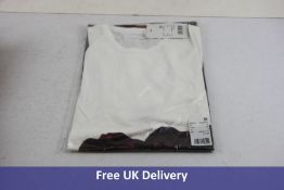 Baldessarini Men's tonio T-Shirt with Print, Fudge, Size M