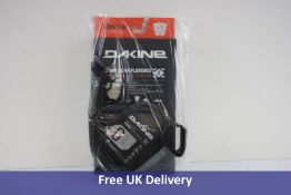 Dakine Kaiman Team 6ft Surfboard Leash Grey & Dakine John John Florence Pro Surf Traction Pad, Blue