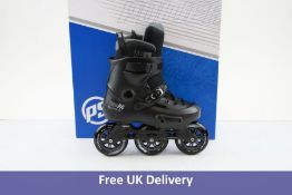 Powerslide Urban Skates Zoom Pro, Black 100, UK 6-6.5