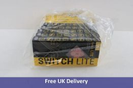 Ten Orzly Comfort Grip Cases for Nintendo Switch Lite, Orange