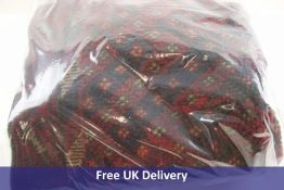 Coboshleilim Afghan Hand Knotted Runner, Tribal Runner, 3'10 x 10'10 FT, Multi-colored