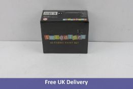 Three Boxes of Twiddlers 3D Fabric Paint Sets , Each Box Includes 3 Stencils, 2 Precise Brushes, 30