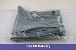 Acne Studios Women's Wool Trousers, Sky Blue, Size 34