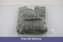 Baldessarini Men's Henston Crew Neck Jumper, Grey, Size M