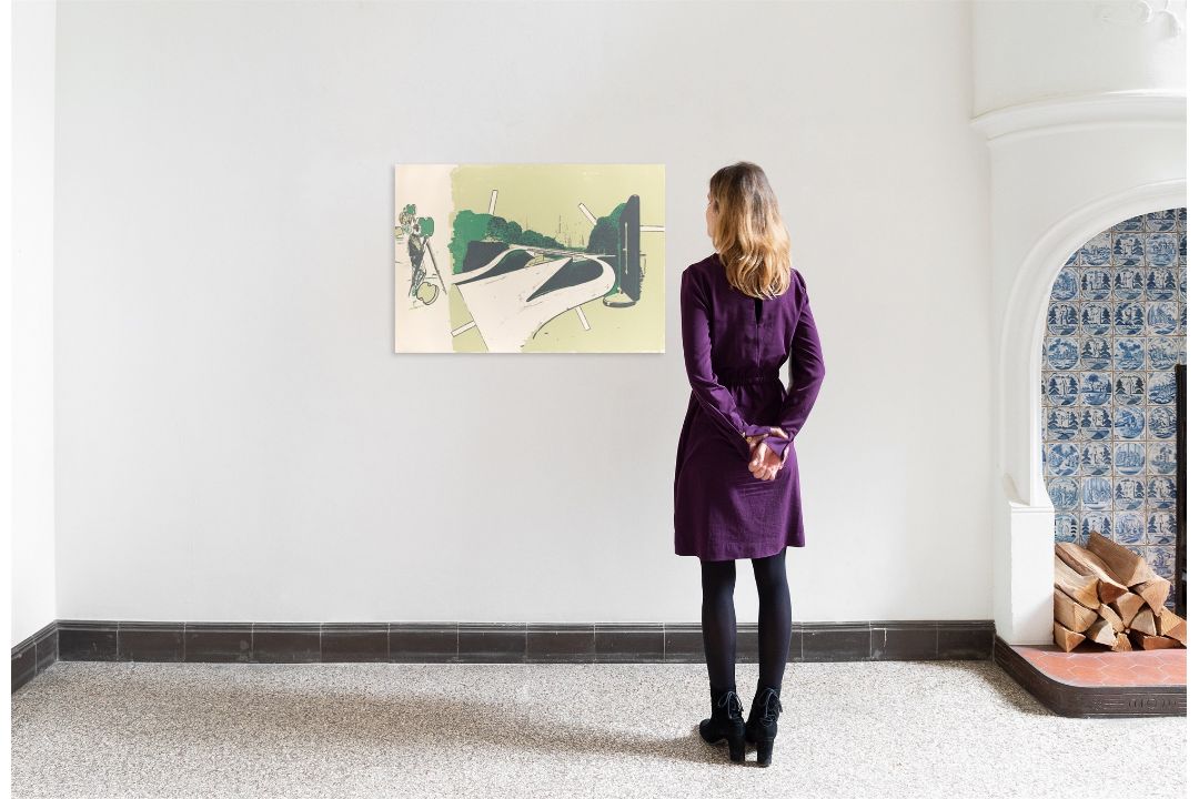 Neo Rauch. „Ankunft“. 1997 - Bild 2 aus 2