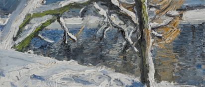 Christopher Lehmpfuhl. Winterly Atmosphere at Lietzensee. 1999