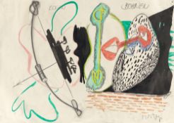 Markus Lüpertz. Untitled. Circa 1978/79