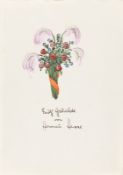 Hermann Hesse. Title page of: ”Zwölf Gedichte von Hermann Hesse”.