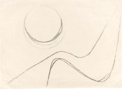 Hermann Glöckner. Circle with curves. 1961