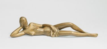 Jakob Wilhelm Fehrle. Lying female nude.