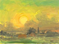 Anton Henning. ”Manker Sonnenuntergang am 2.9.99”. 1999