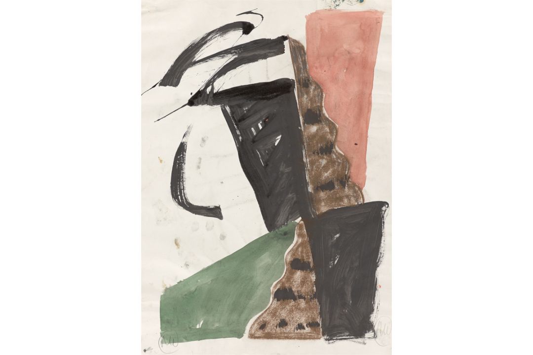 Markus Lüpertz. Ohne Titel, aus dem Zyklus „Alice im Wunderland“. 1980/81 - Bild 1 aus 2