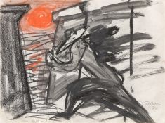 Rainer Fetting. ”van Gogh + Mauer”. 1979