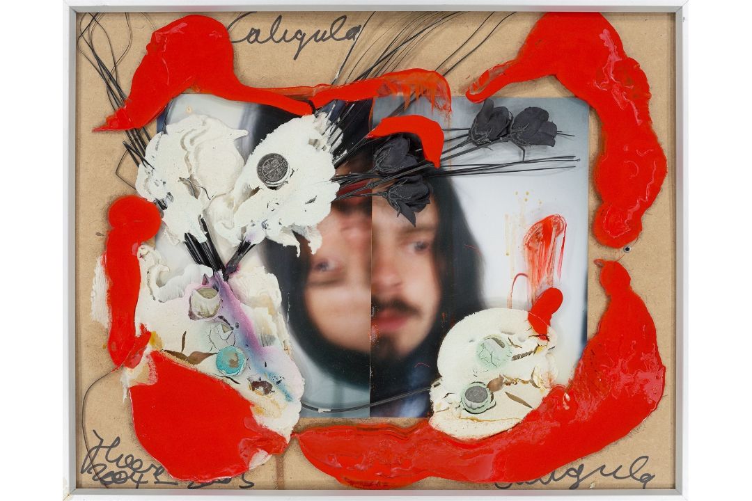 Jonathan Meese. „DEIN STAATJANUSKOPF III „UNBEDINGTHEIT“. 2005 - Bild 1 aus 3
