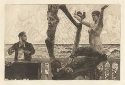 Max Klinger. ”Brahms-Fantasie. Opus XII”. 1894