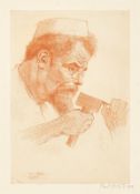 Emil Orlik. Portrait Max Klinger. 1902