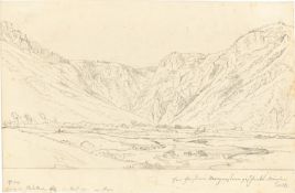 Christian Bernhard Morgenstern. ”Eingang ins Bodethal” (Harz). 1829
