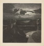 Max Klinger. ”Vom Tode Erster Teil. Opus XI”. 1889