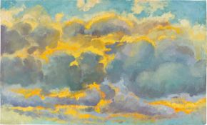 Osmar Schindler. Cloud study.